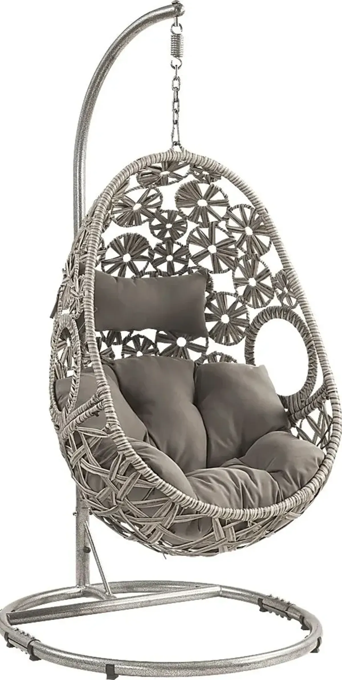 Outdoor Shayleen Light Gray Hanging Chair