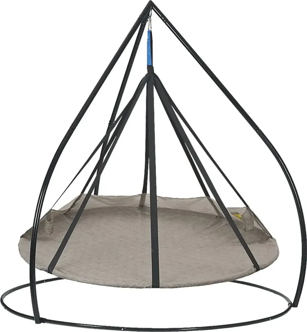 Outdoor Kelya II Brown Hammock Hanging Chair with Stand