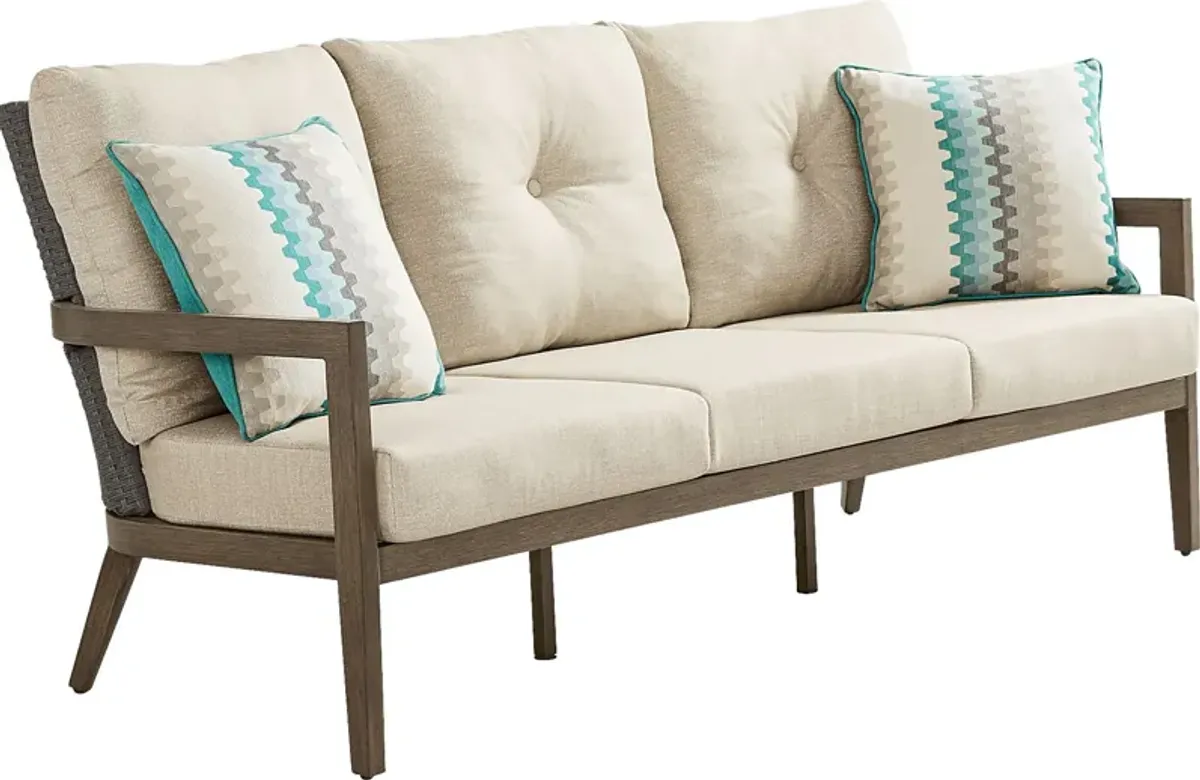 Point Reyes Brown Outdoor Sofa