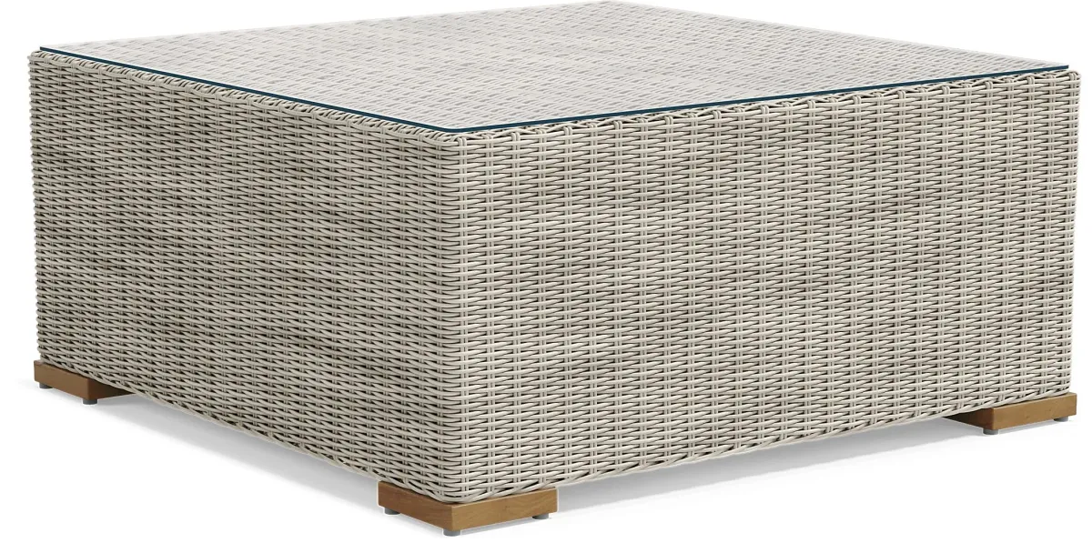 Patmos Gray 4 Pc Outdoor Seating Set with Steel Cushions