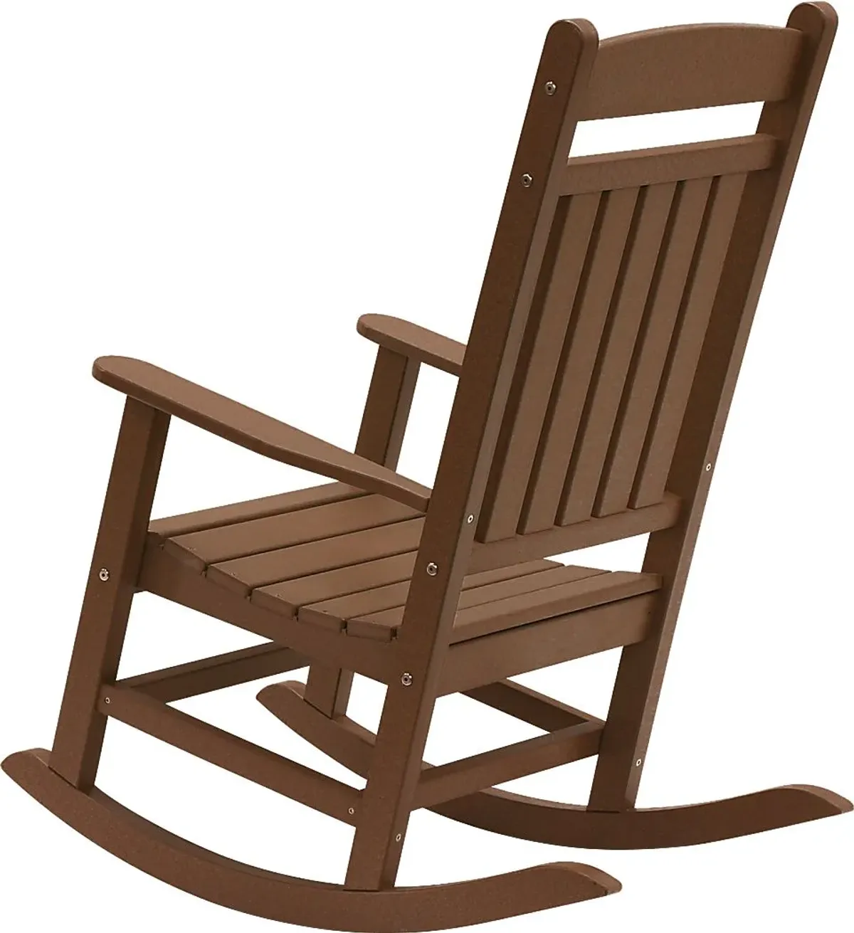 Edgarton Traditional Brown Outdoor Rocker