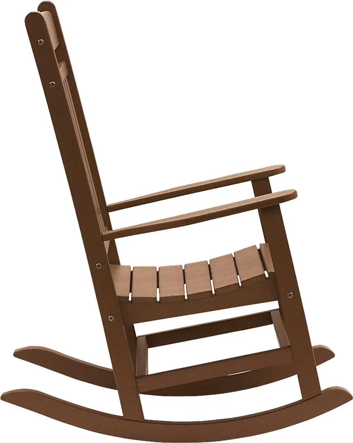 Edgarton Traditional Brown Outdoor Rocker