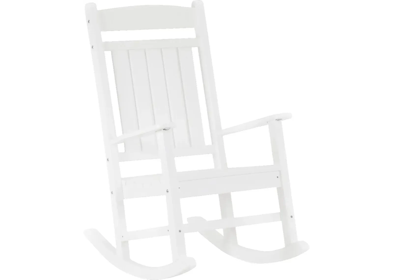 Edgarton Traditional White Outdoor Rocker