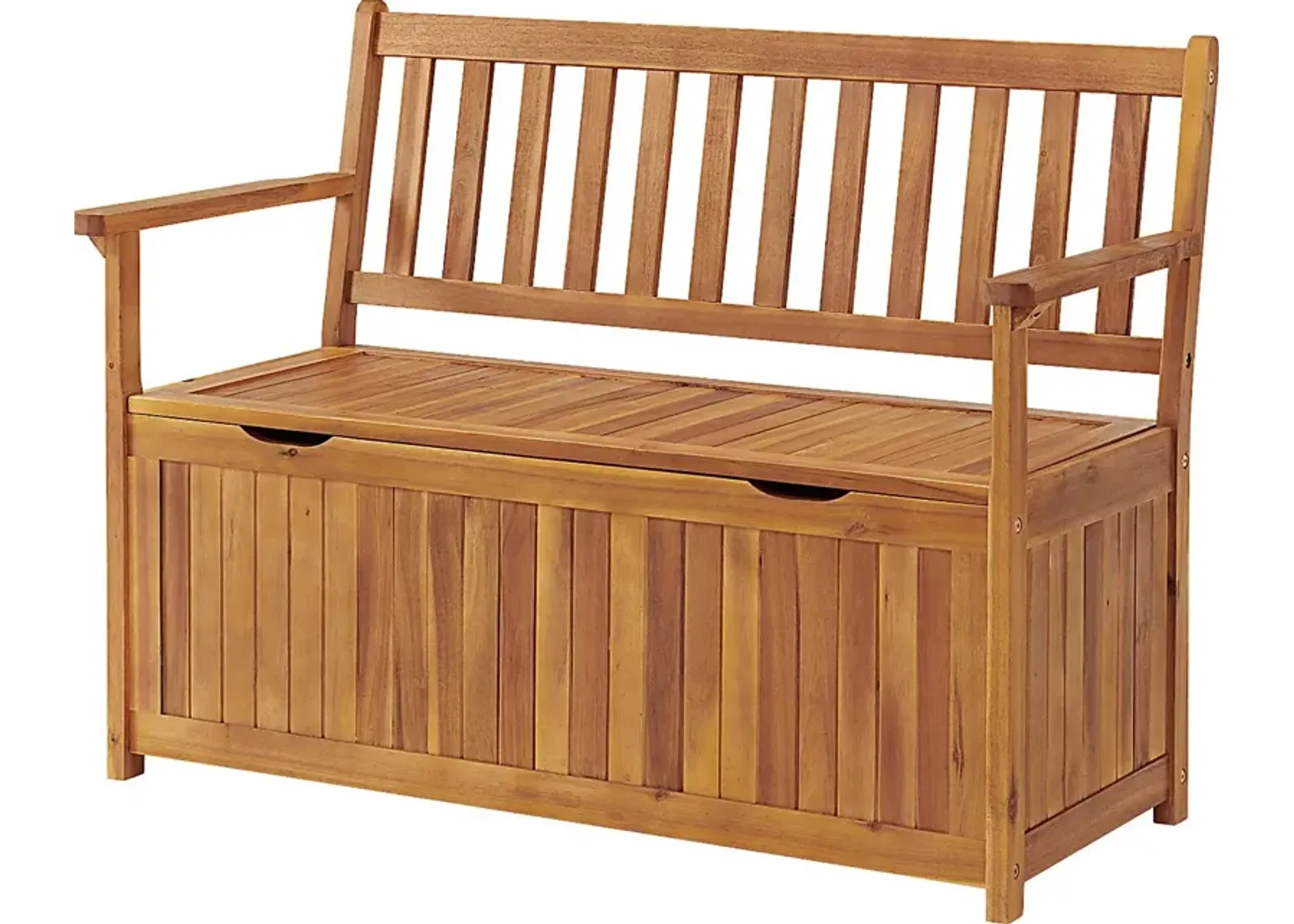 Outdoor Huega Brown Storage Bench