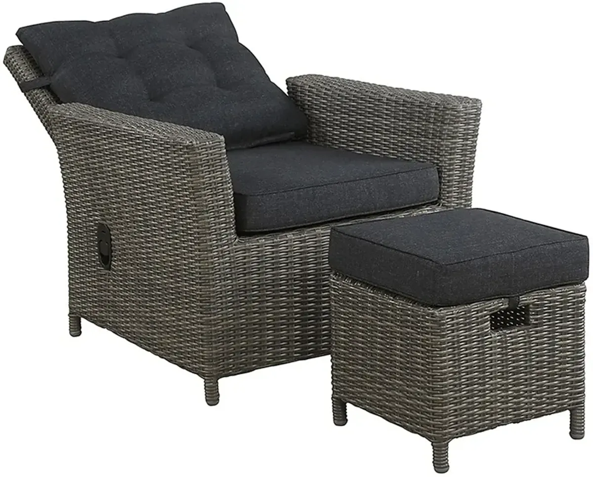 Gilleland Gray 2 Pc Outdoor Seating Set