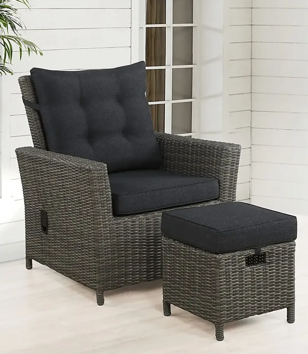 Gilleland Gray 2 Pc Outdoor Seating Set