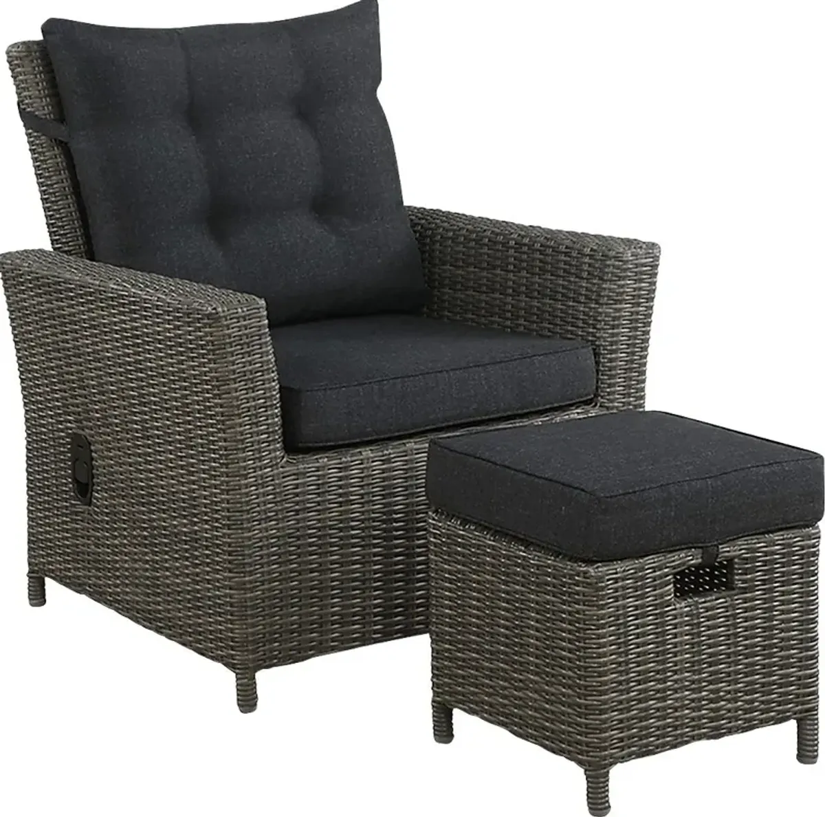 Gilleland Gray 2 Pc Outdoor Seating Set