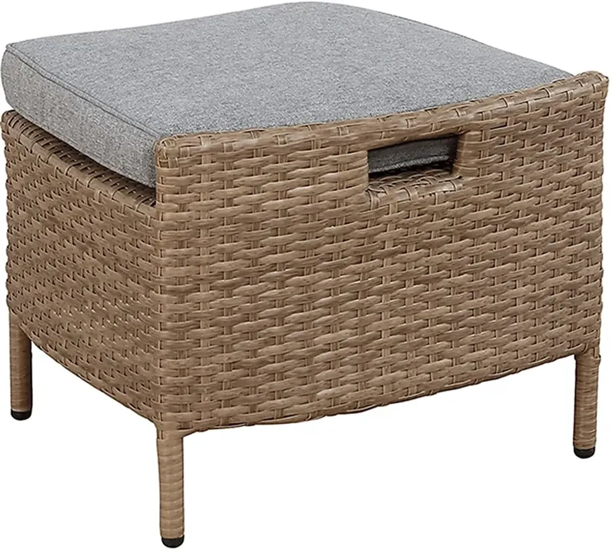 Gressom Brown 5 Pc Outdoor Seating Set