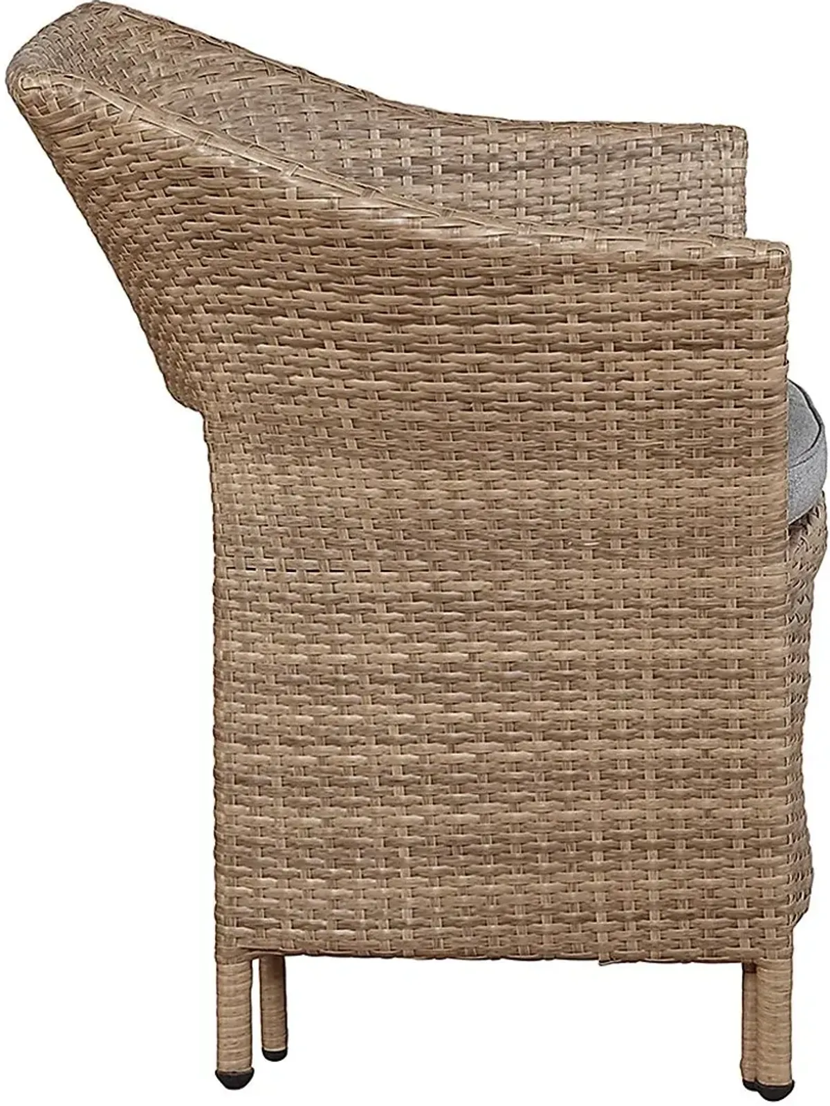 Gressom Brown 5 Pc Outdoor Seating Set