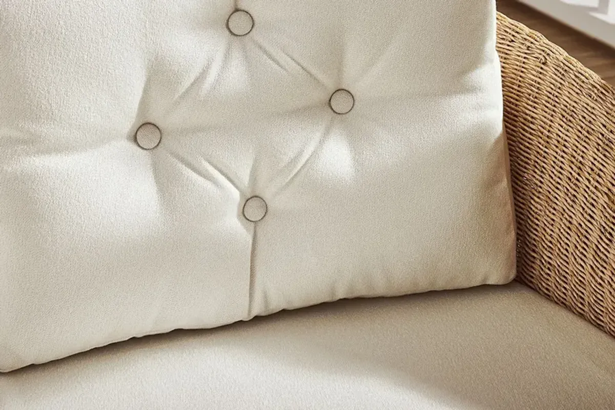 Sarina Bay Natural 3 Pc Outdoor Seating Set