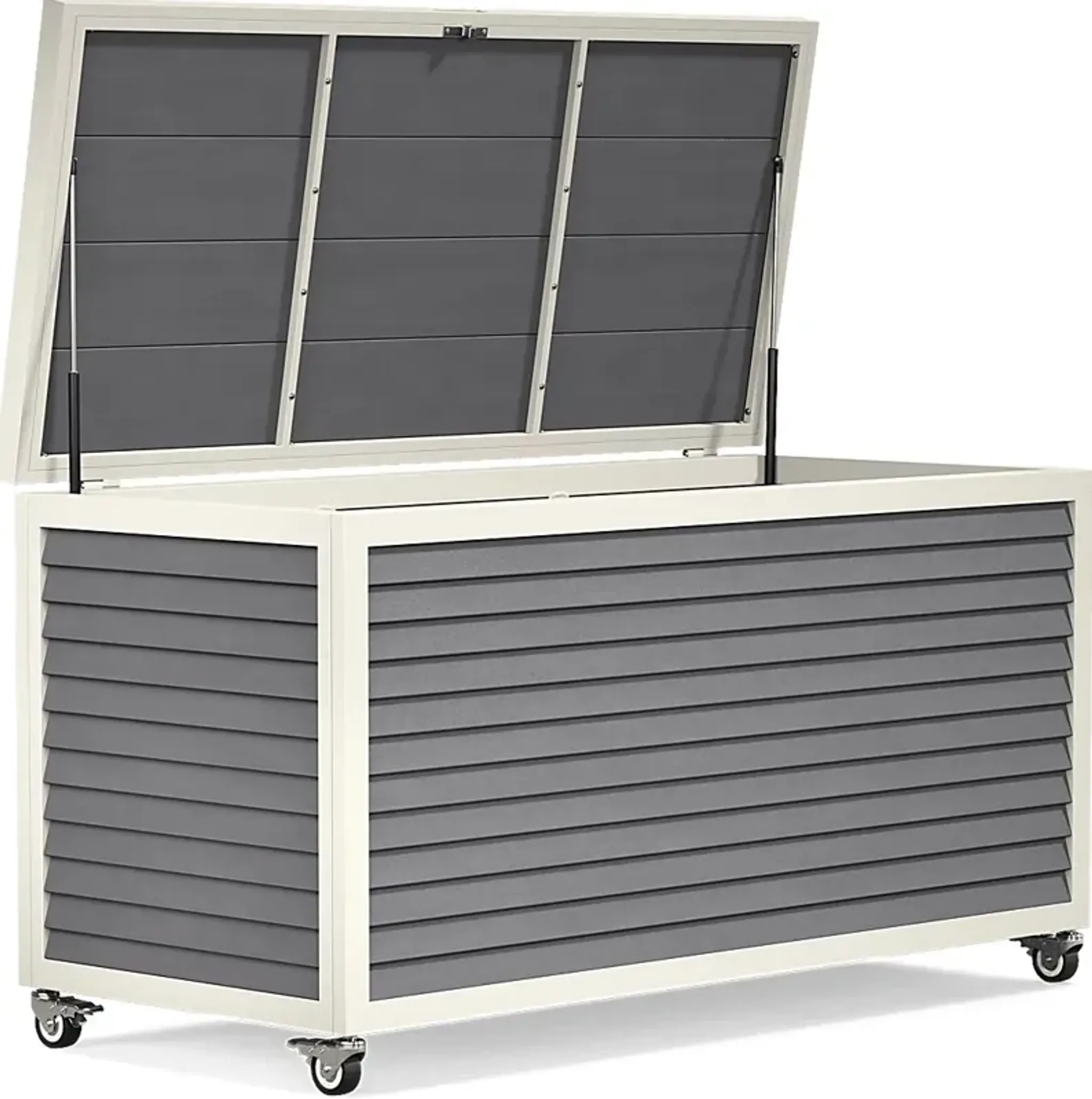 Addy Gray Outdoor Storage Box Rooms To Go | Furniture.com