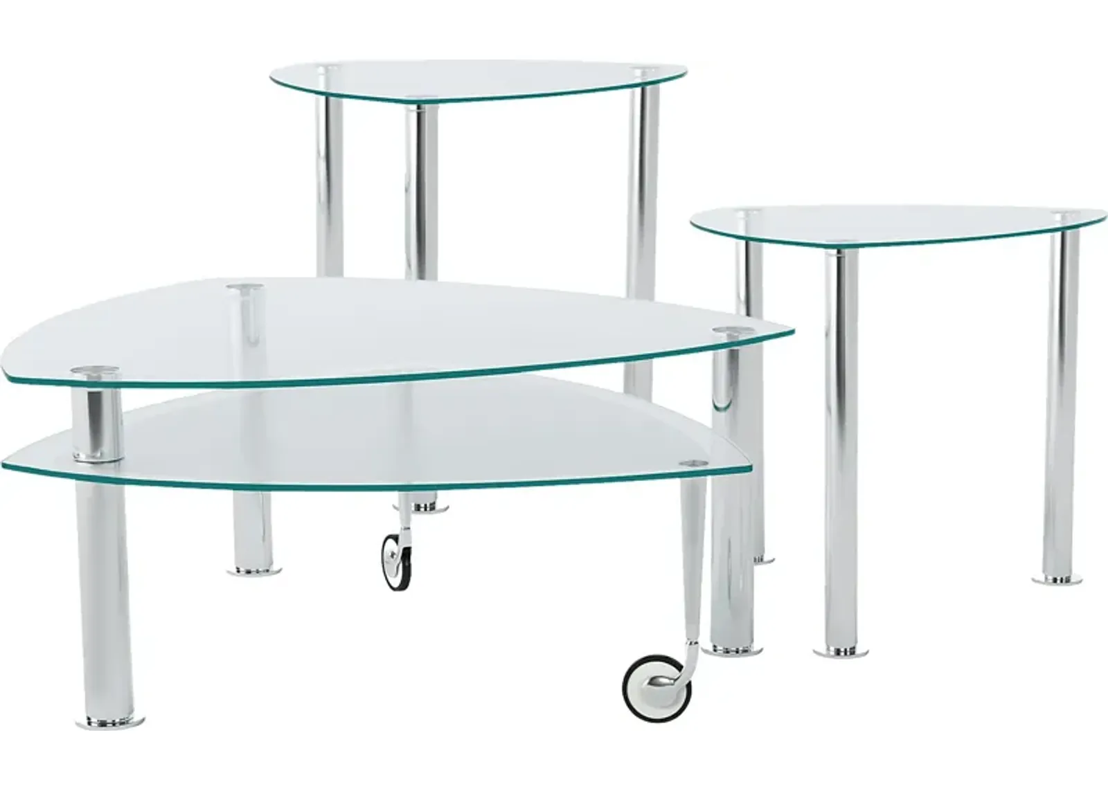 Landmark Metal 3 Pc Table Set