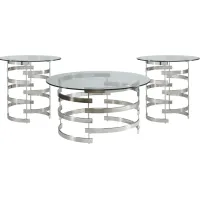 Baylor Metal 3 Pc Table Set