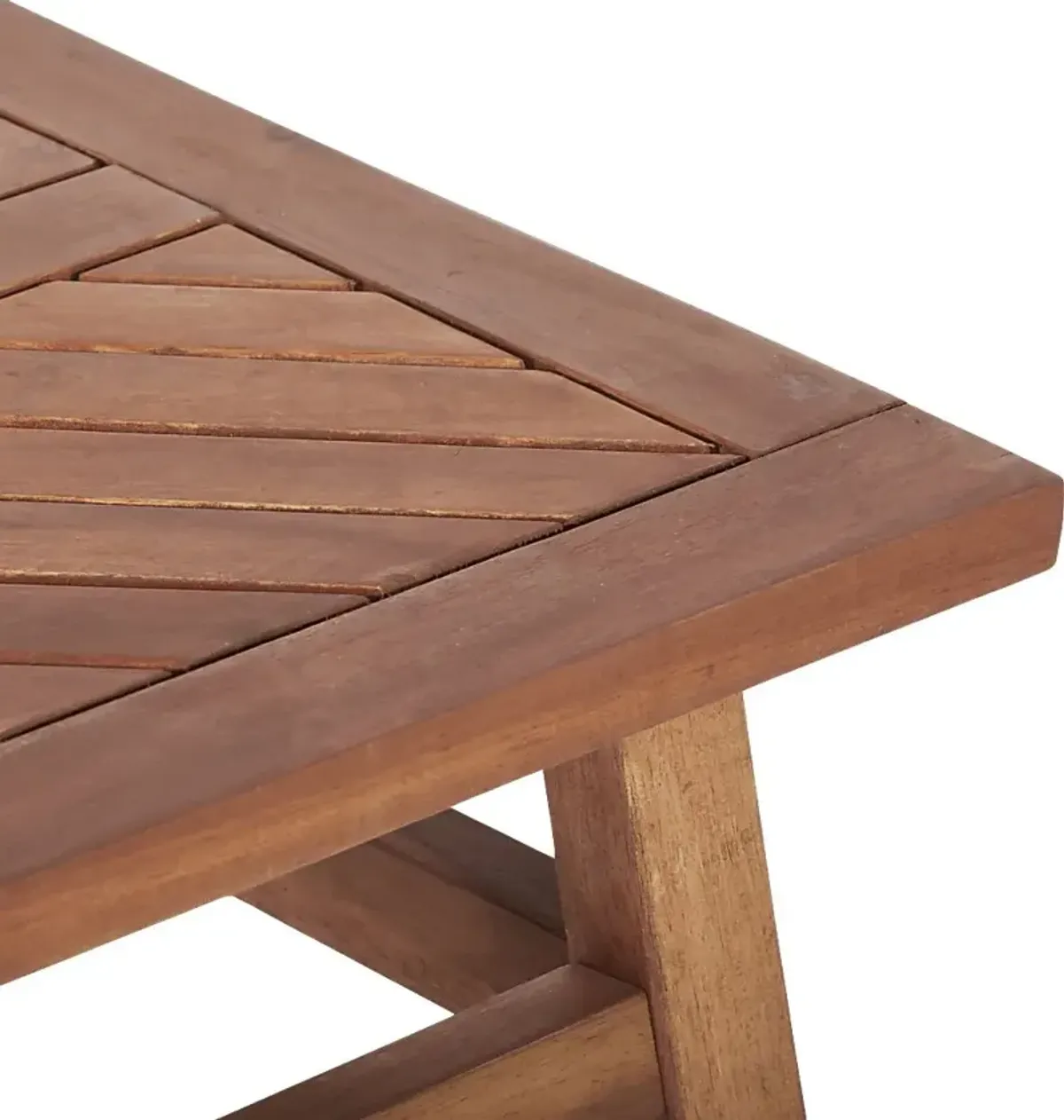 Lake Tana Brown Outdoor Cocktail Table