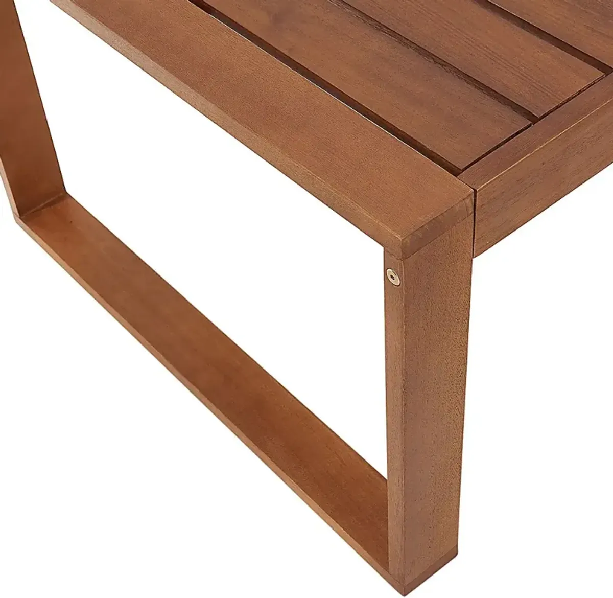 Outdoor Halterman Brown Cocktail Table