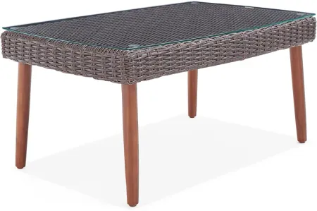 Camack I Brown Outdoor Cocktail Table