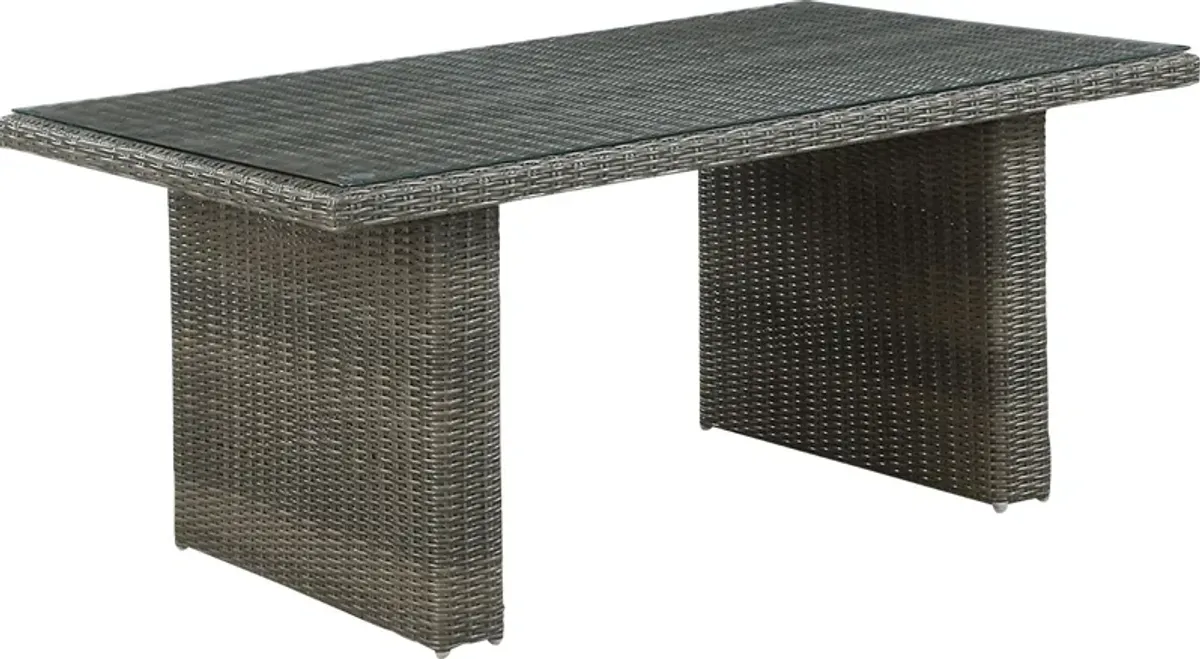 Gilleland Gray Outdoor Cocktail Table