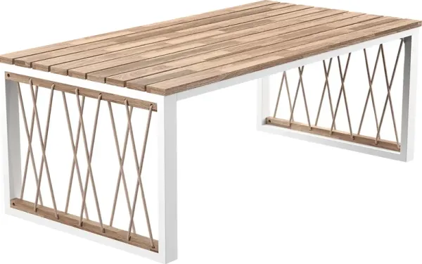 Outdoor Aldwell Natural Cocktail Table