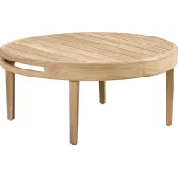 Riva Blonde Outdoor Cocktail Table