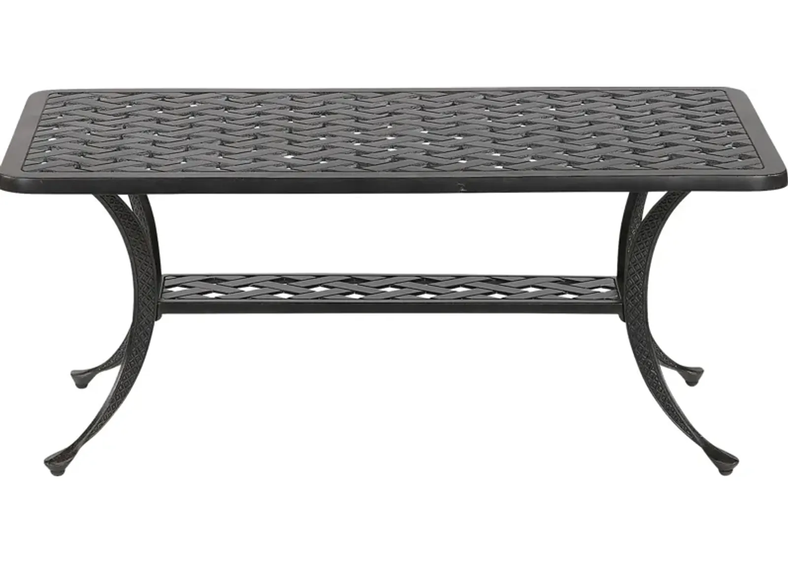 Outdoor Arignon Bronze Cocktail Table