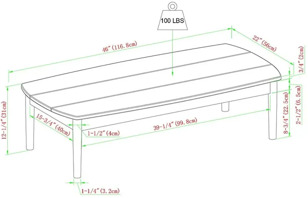 Outdoor Shellrich Coast Natural Cocktail Table