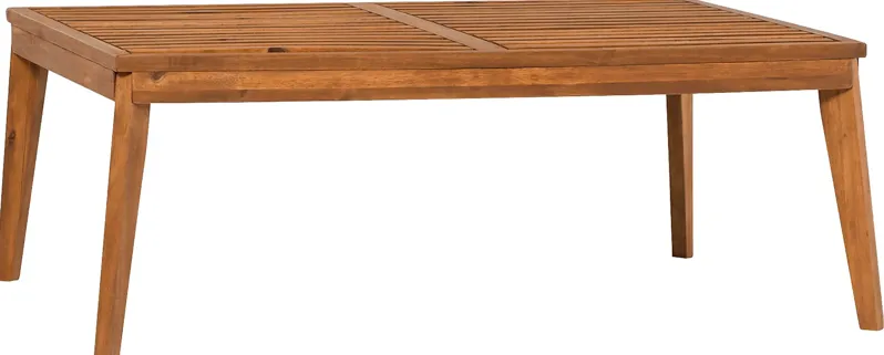 Outdoor Baypool Brown Cocktail Table