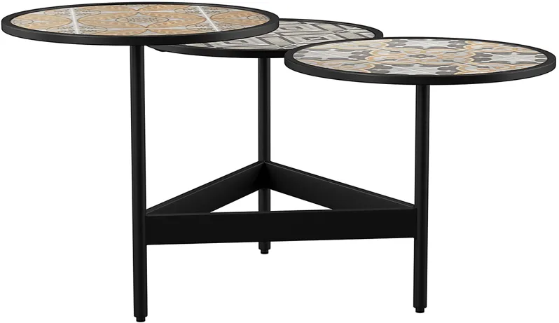 Outdoor Kennilworth Black Cocktail Table