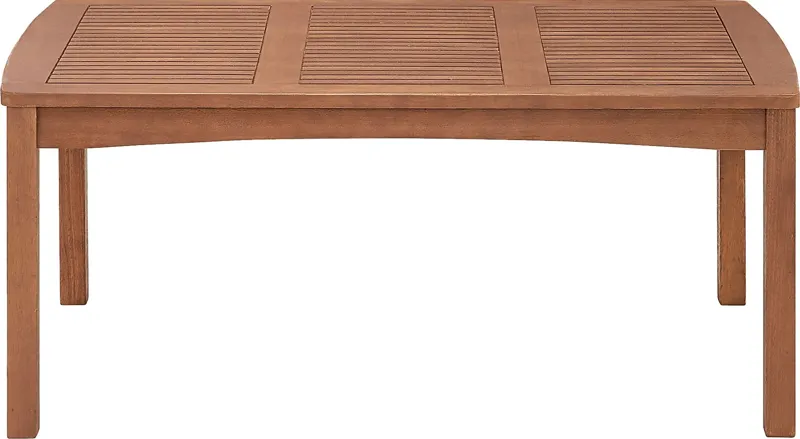 Outdoor Fenchurch Brown Cocktail Table