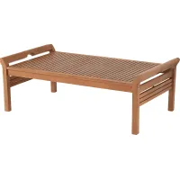 Outdoor Seegmiller Brown Cocktail Table