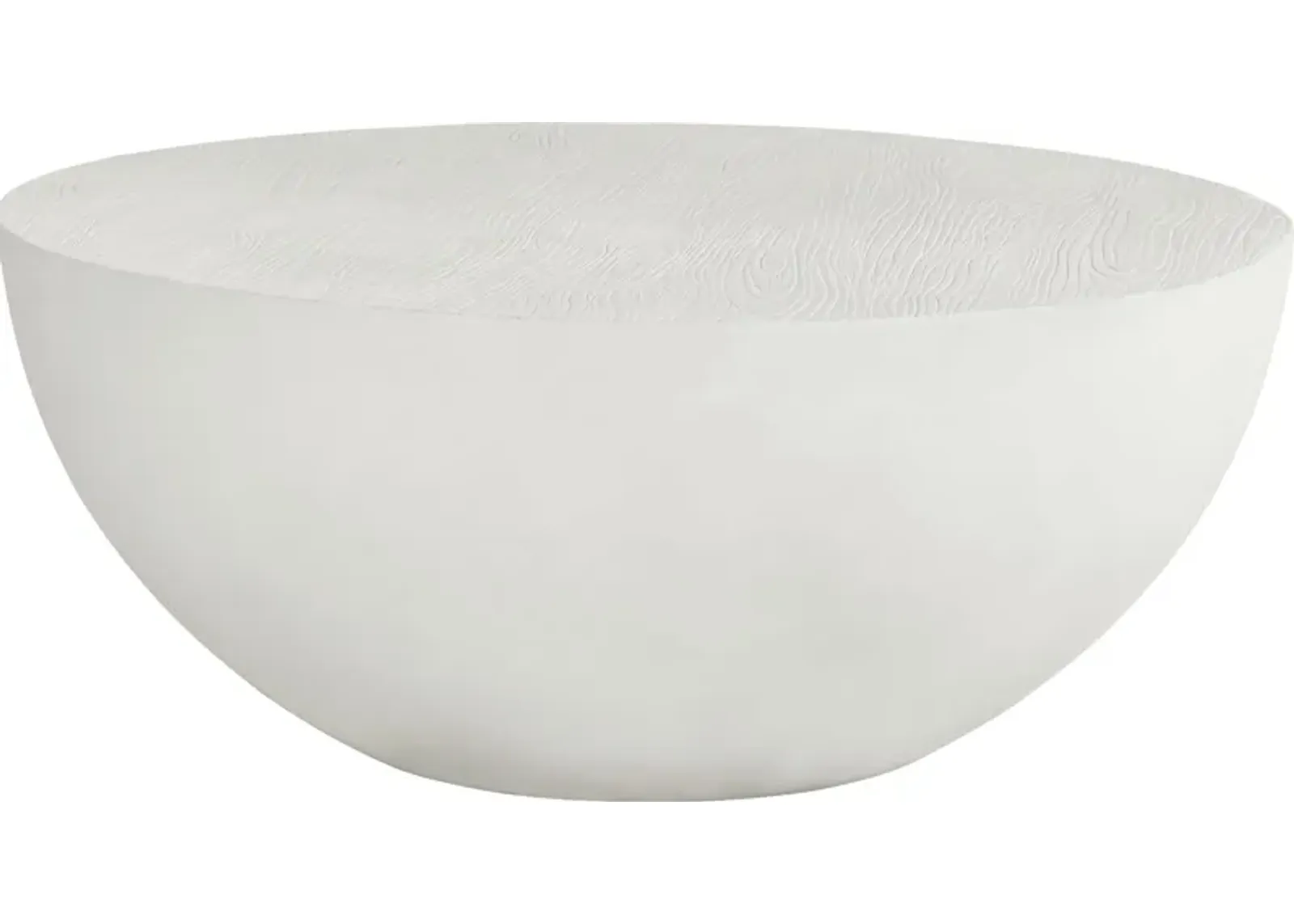 Petra White Round Outdoor Cocktail Table