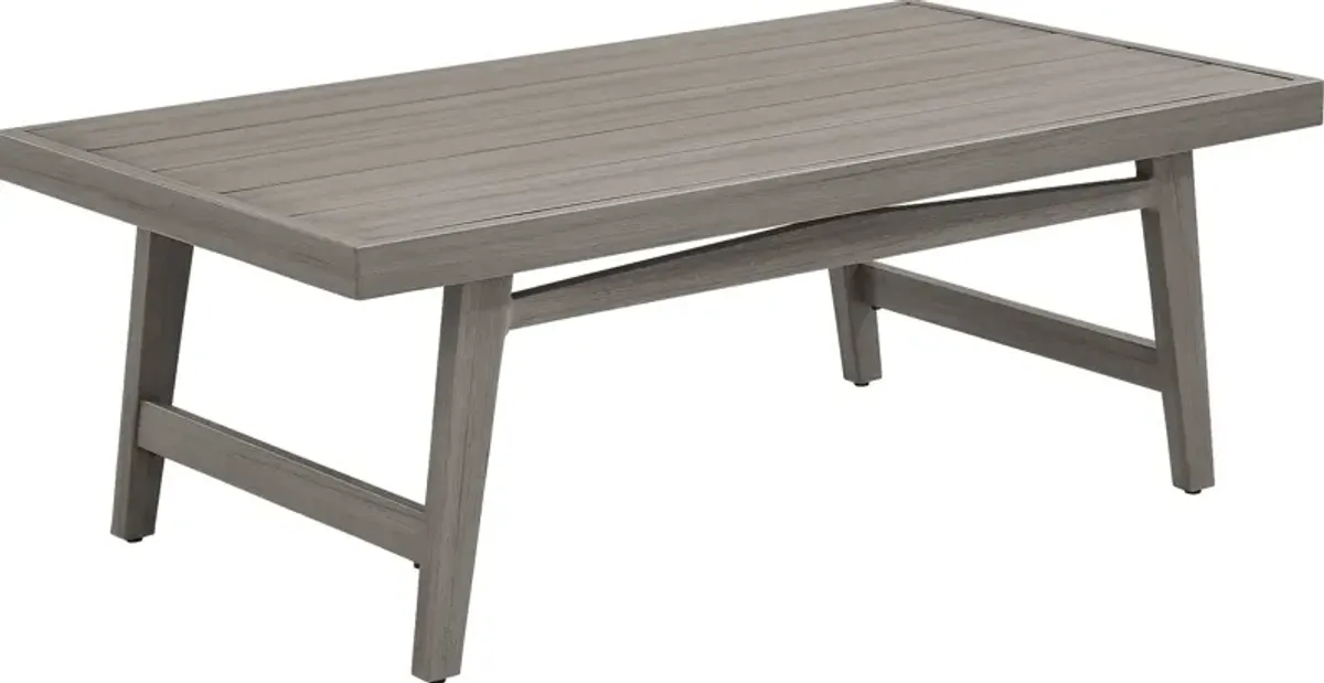 Montara Gray Outdoor Cocktail Table