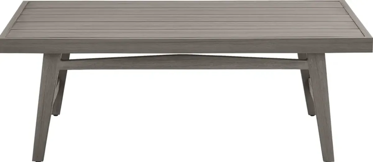 Montara Gray Outdoor Cocktail Table