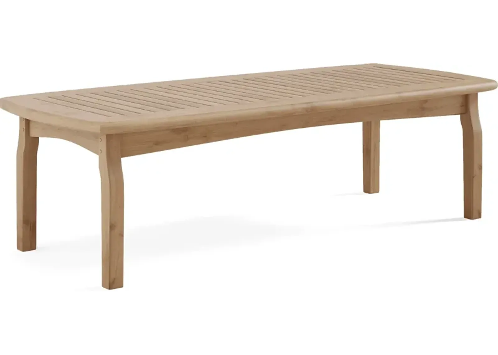 Pleasant Bay 60.5 in. Teak Outdoor Cocktail Table