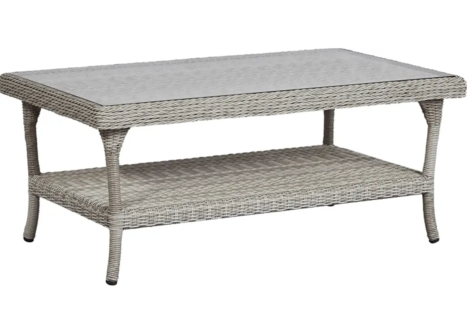 Hamptons Cove Gray Outdoor Cocktail Table