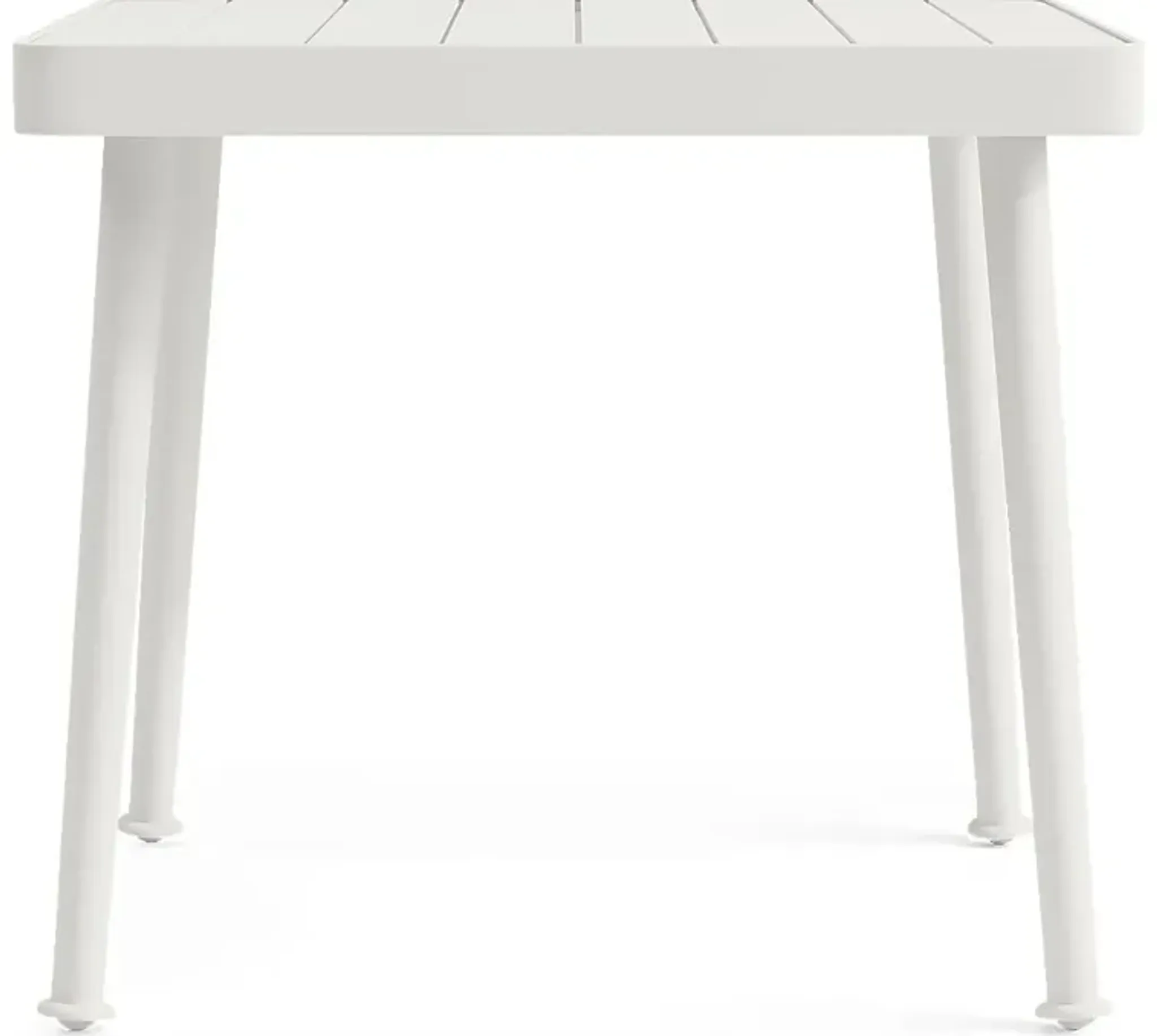 Park Walk White Outdoor Side Table | Furniture.com