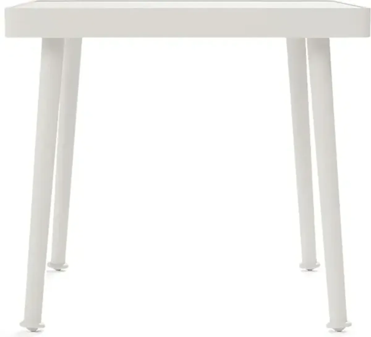 Park Walk White Outdoor Side Table