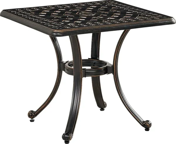 Carina Bronze Outdoor End Table