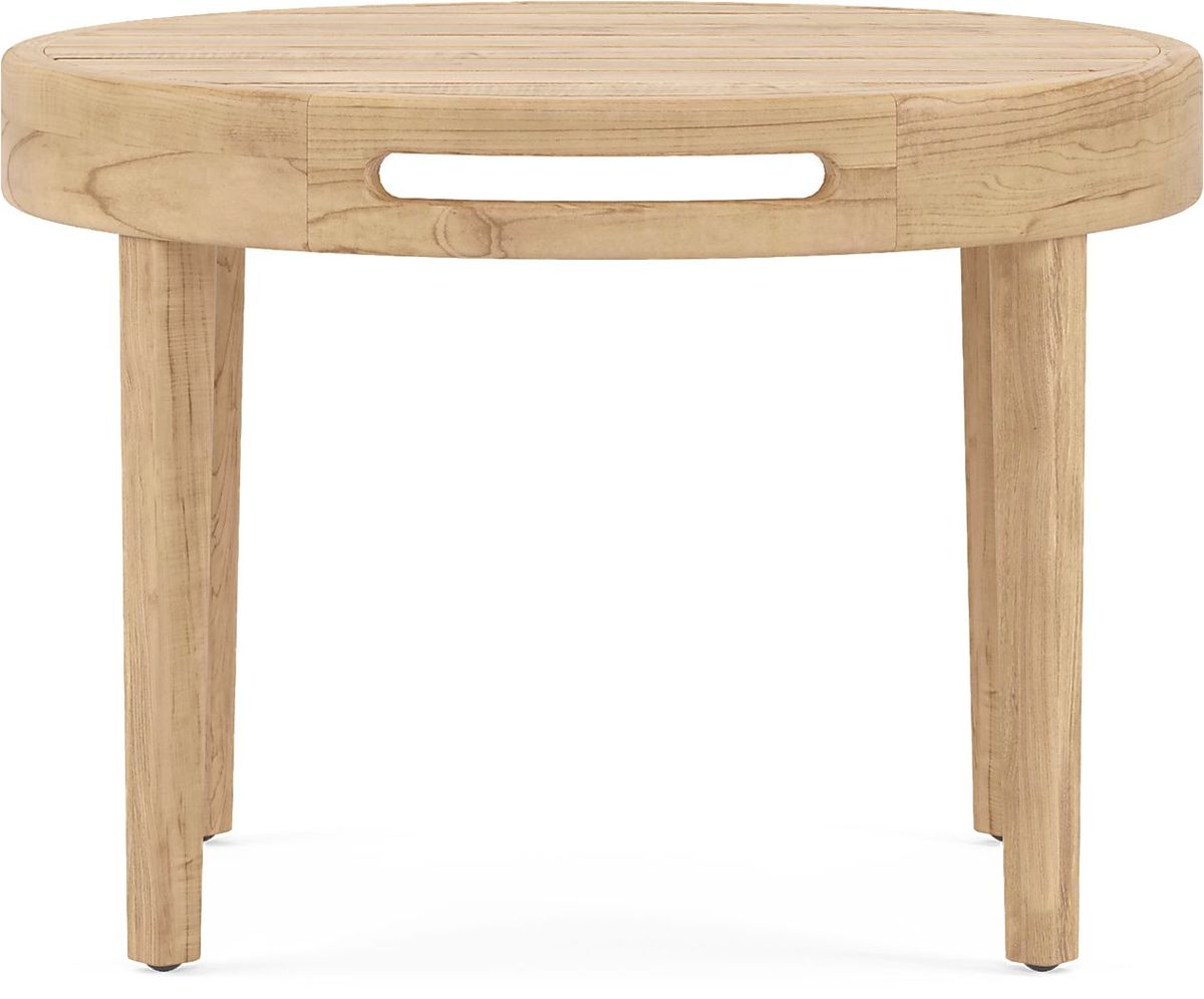 Riva Blonde Small Nesting Outdoor Cocktail Table