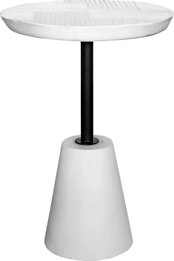 Pascoe Black Outdoor End Table