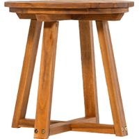 Outdoor Arborhazy Brown End Table