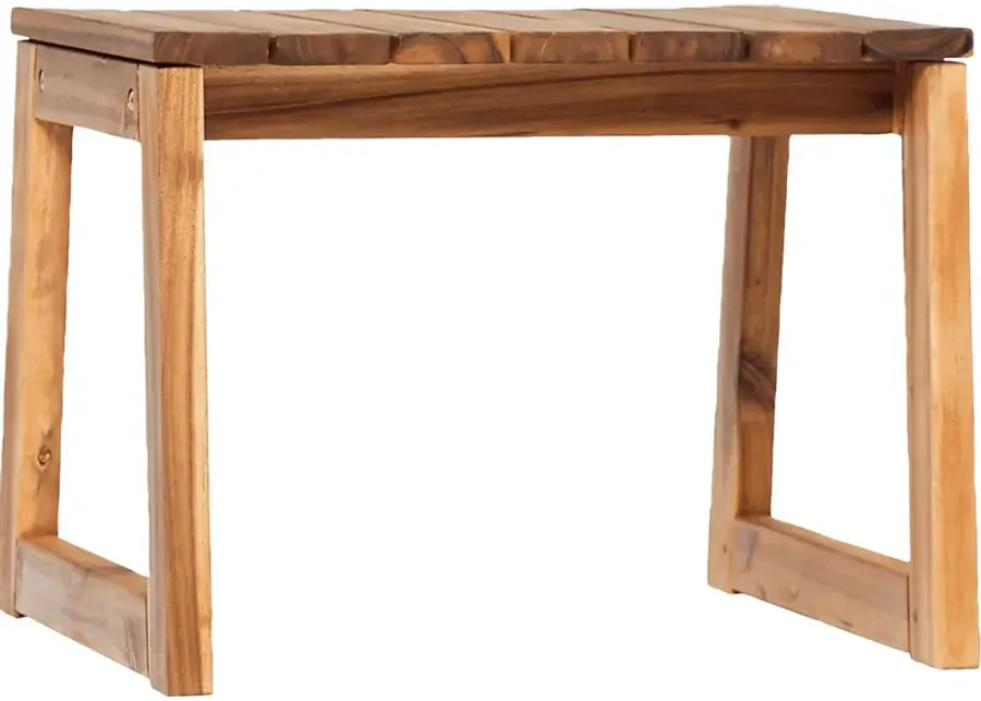 Outdoor Guilmere Natural End Table