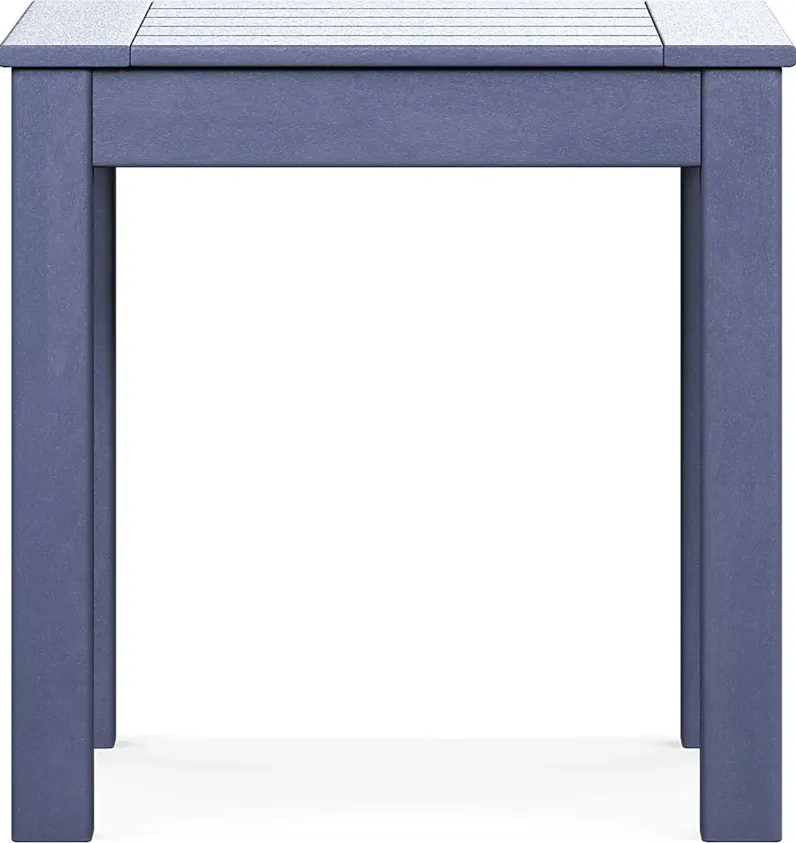 Addy Navy Outdoor End Table