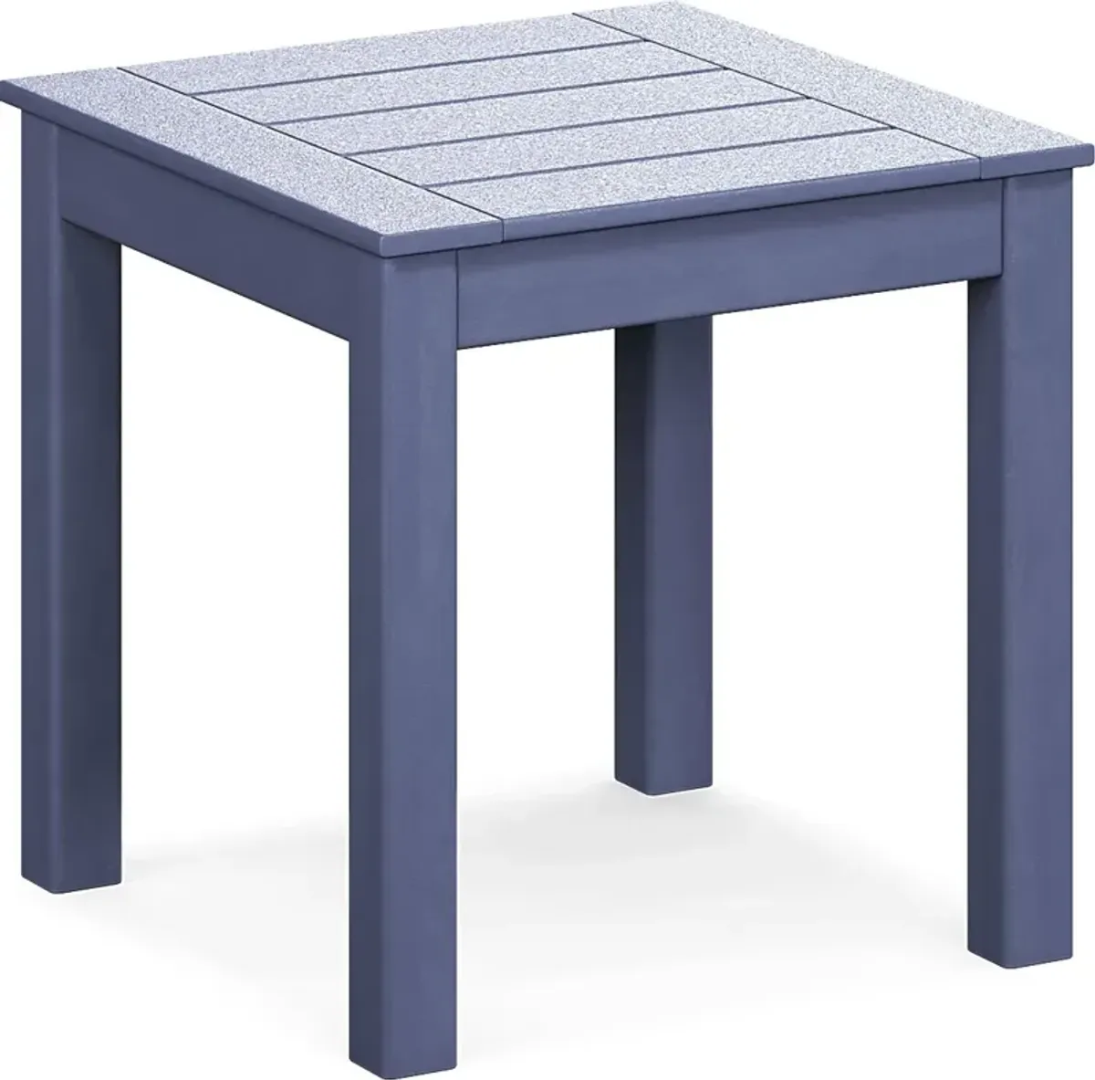 Addy Navy Outdoor End Table