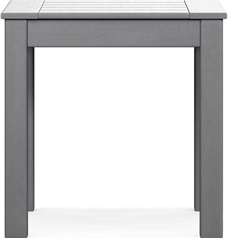 Addy Gray Outdoor End Table