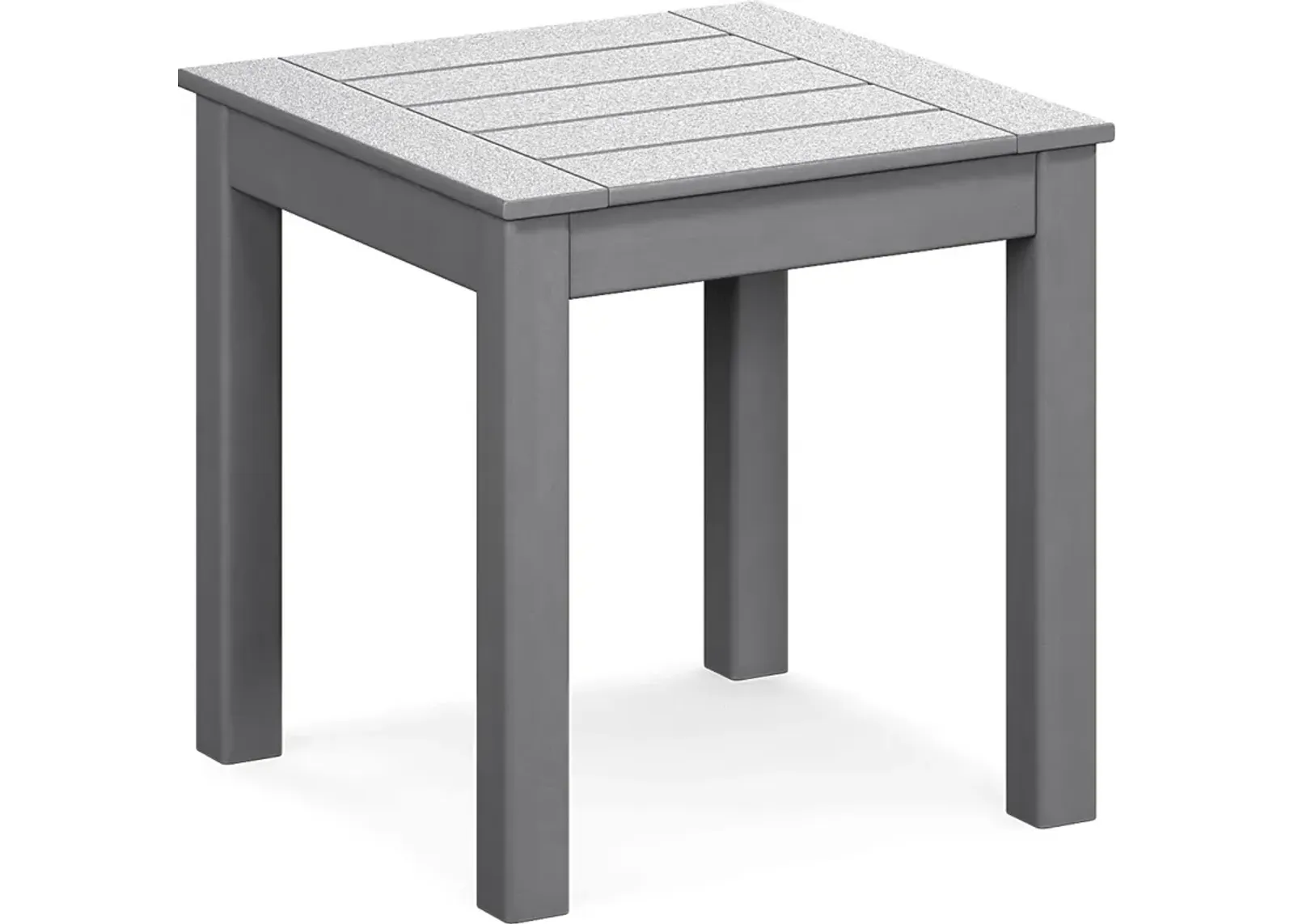 Addy Gray Outdoor End Table