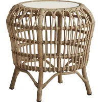 Kain Natural Outdoor End Table