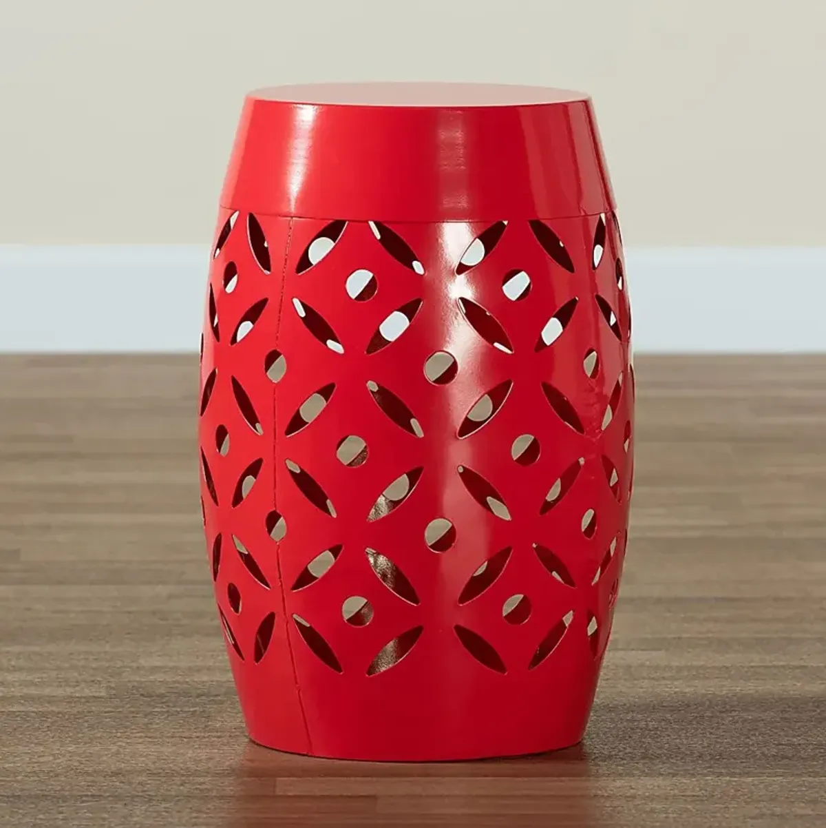 Outdoor Hadiyan Red Side Table