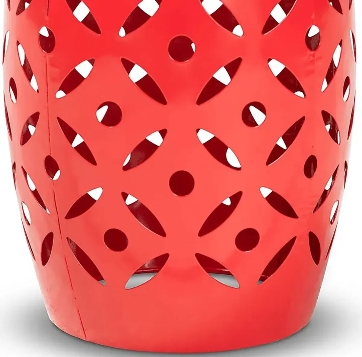 Outdoor Hadiyan Red Side Table