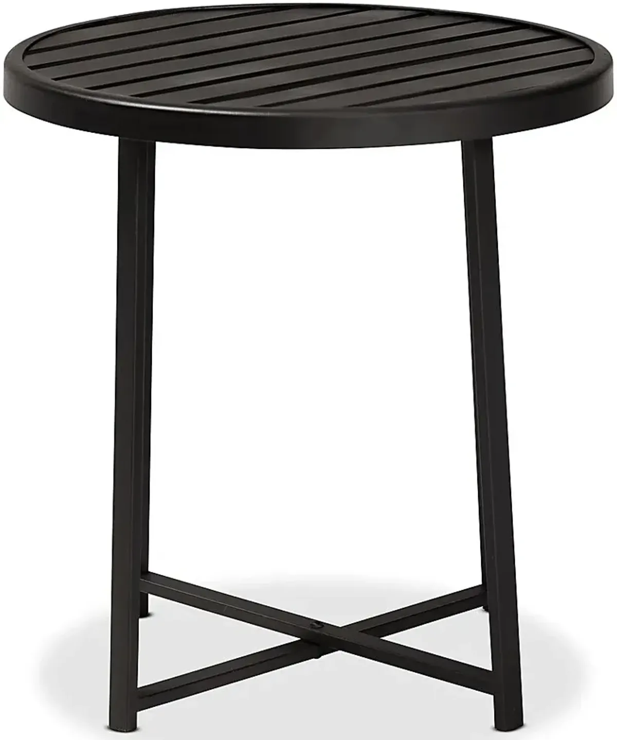 Outdoor Catlina Black Side Table