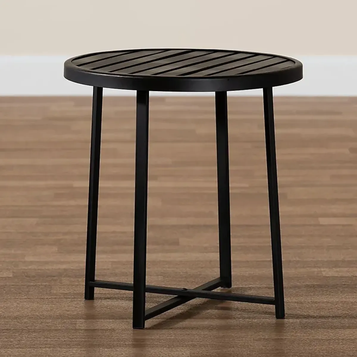 Outdoor Catlina Black Side Table